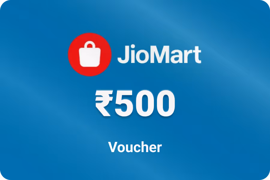 JioMart Gift Card — Up to 30% off, from ₹350
